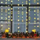 4m Ramadan Dekoration 2024 Gold Mond Stern Lampe hängende Girlande Ornament Eid Mubarak Muslim