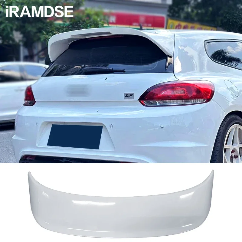 Schwarzer Spoiler für Volkswagen Scirocco regulärer Standard 10 11 12 13 14 Heckscheiben flügel Kofferraum zubehör Image