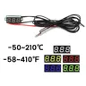 Digitales 120-Zoll-Temperaturthermometer ntc wasserdichte Sonde-50 ~ 0 28 ℃/-58 ~ 210 Vy digitales