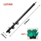 10x57cm Earth Auger Spiral Drill Bit Planter Drill Auger Yard Gardening Bedding Planting Hole Digger