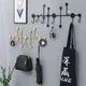 Luxury Fitting Room Coat Hooks Wall Mounted Clothes Rack Coat Rack Key Storage Holder Home