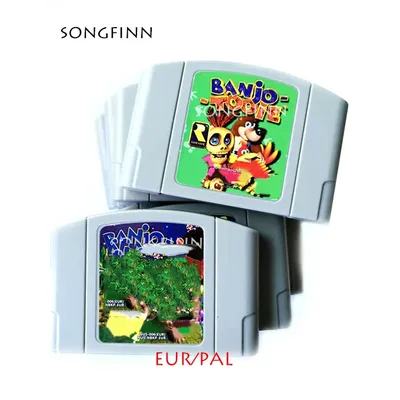 EUR PAL Version Spielkassette für 64-Bit-Videospielkonsole Banjo-Tooie Image