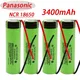 Original Panasonic 18650 battery 3.7v 3400mah ncr18650b rechargeable lithium battery 18650
