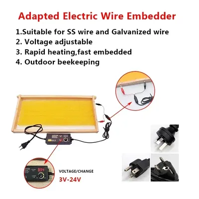 Digitalanzeige, temperaturverstellbar, Imkerei, elektrischer Embedder, Heizgerät, Rahmen, Image