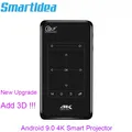 Smartldea 4K Mini Mobile Projektor Android 9 0 3D BT 4 1 Tragbare HD Proyector Beamer 5000mAh