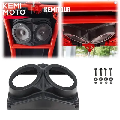 6.5 ''dach Montieren Overhead Lautsprecher Schoten Gehäuse Kompatibel mit Polaris RZR ATV UTV für Can-Am Maverick X3