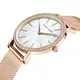 Luxury Women Watch Japanese Quartz Movement Shell Dial Rhinestone Stainless Steel Fashion Gift Box