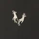 20pcs Silver Color Cute Baby Hand Charms Elegant Pendant For DIY Handmade Jewelry Making Accessory