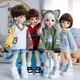 1/6 BJD Puppe Kleidung Nette Katze Pullover Hoodie Katze Ohr laser farbe Jacke Puppe Zubehör Für