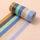 10m Pure Color Grid Washi Tape Set Masking Tape Journaling Supplies Washy Tape Organizer Washitape