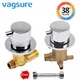 2/3/4/5 Output Diverter Brass Thermostatic Shower Faucet Split Type Thermostat Control Valve For