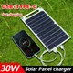 New Solar Panel 30W Factory Direct Sales Solar Mobile Phone Power Bank Portable Mobile Power Supply