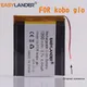 Easylander 3 7 v 1200mah wiederauf ladbarer Li-Polymer-Li-Ionen-Akku für E-Book-Reader Kobo Glo N613