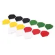 15 Pcs/lot Simple Pure Black PET Dart Flights Fin Tail Nice Dart Flight Dart Accessories High