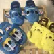 Stitch Cotton Slippers Donald Duck Winnie The Pooh Shoes Autumn/winter New Cartoon Home Indoor Plush