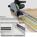 Allsome Track Saw Guide Rail Aluminum Extruded Guided Rails Festo/Makita Electric Rip Cuts &