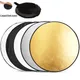 5 in 1 Collapsible Round Photography Reflector Photo Studio Outdoor Light Diffuser Multi-Disc With