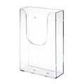 Wall Mounted Clear Storage Rack Box Holder Brochure Stand Pamphlet Booklet Display Wall