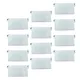 12Pcs 89mm White Vertical Blind Bottom Vertical Blind Tabs Chainless Slat Louver Weights for Slats