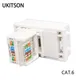 CAT6 RJ45 Netzwerk Buchse Kit Ethernet Computer Anschluss Slot Outlet 23x36mm In Weiß Farbe Für LAN