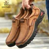 Heißer Verkauf Echtem Leder Schuhe Männer Komfortable Erste Schicht Rindsleder Turnschuhe Männer Atmungsaktiv Rutsch Beiläufige Schuhe Große Größe 38-50