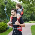 Child Shoulder Carrier Baby Toddler Hiking Backpack Ankle Straps Hands-Free Foldable Shoulder Saddle