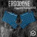 Ergodone ergo Custom Mechanische Tastatur TKG-TOOLS PCB programmiert Ergonomische Tastatur Kit