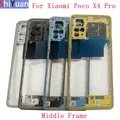 Phone Housing Middle Frame Center Chassis Cover For Xiaomi Poco X4 Pro 5G Middle Frame Replacement