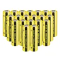 20 PCS PKCELL 1.2V AA Ni-Cd Battery 1.2Volt 1000mAh 2A NiCd Rechargeable Industrial Batteries
