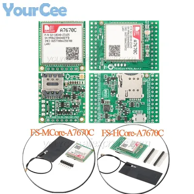 A7670C 4G CAT.1 Core Development Board Modul Full Netcom GSM LTE+GSM STM32 Soutines FS-MCore-A7670C Image