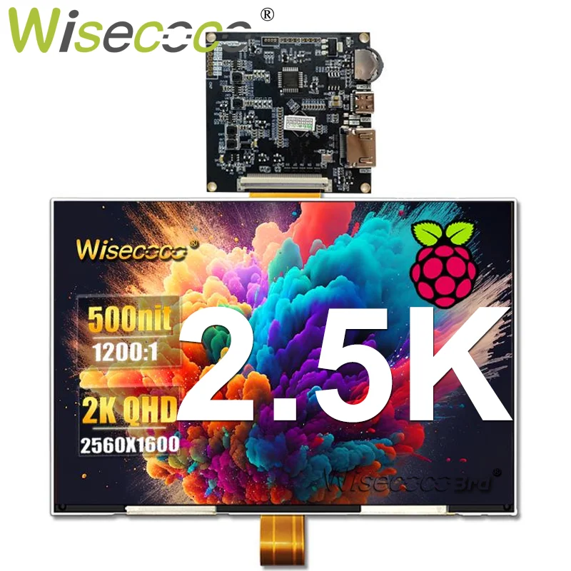 8,9 Zoll 2560 x 1600 2K Touch-LCD-Display Raspberry Pi Display 500 Nits LCD-Monitor MINI USB-Treiberplatine