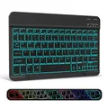 RGB drahtlose Tastatur Bluetooth-Tastatur hintergrund beleuchtete drahtlose Bluetooth-Tastaturen