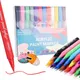 12-36 Colors Pastel Acrylic Paint Marker Soft Brush Nail Art pens Waterproof Permanent Acrylic