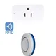RF433MHz Remote Control Wireless Switch Socket U.S Standard 15A 110V AC Easy to Install and