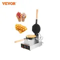 VEVOR Waffelmaschine 1400w Waffelautomat Waffeleisen 6 kg Waffel Maker Waffelgröße Backblech