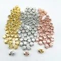 50pcs 9x5mm Star Charm Big Hole CCB Beads High Bright Spacer Beads for Jewelry Making DIY Bracelets