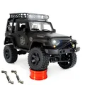 JMRC 4WD SEMI Jeep Crawler Matte Schwarz Metall Antriebswelle Edition 2 4 GHz RC Klettern Fahrzeug