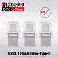 Kingston USB Flash Drive DataTraveler Micro Duo 3C 64GB 32GB 16GB USB 3.1 For PC Phone with Type-C