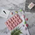 Ostern Silikon Form Kaninchen Farbige Ei Schokolade Kuchen Form iscuit Cutter Backen Werkzeuge Bunny