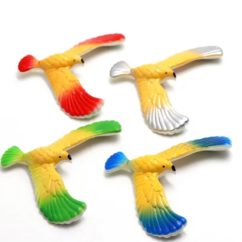 1 Set Erstaunliche Ausgewogene Adler Vogel Magie Halten Balance Anti-Stress-Spielzeug Lustige