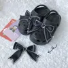Luxus Strass Schleife Schuhe Charms Designer süße Mode Clogs Schuhzubehör All-Match Schuh Schleife Dekoration rot schwarz weiß