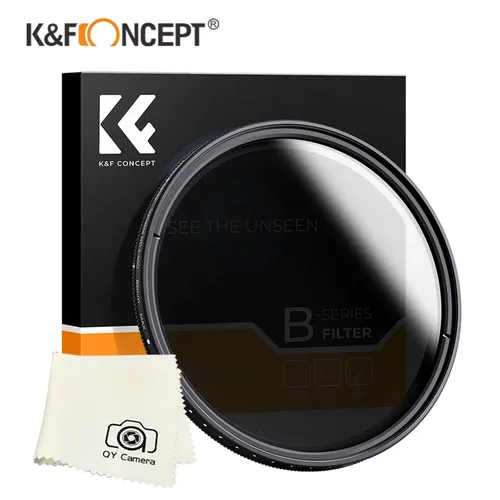 K & f Konzept ND2-ND400 nd variabler Filter 37 40 5 43 46 49 52 55 58 62 67mm 72 77 82mm
