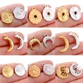 3Pcs/Lot Baby Footprint /Sun/Moon/Star Charms for DIY Handmade Jewelry Making Supplies Stainless