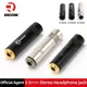 NEUTRIK's REAN Jack 3.5mm Stereo Female Plug 1/8" 3 Pole TRS Headphone Computer Repair Gold Tin