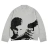 Oversized Sweater Loose Y2K Pullovers Aesthetic Streetwear Pullover Unisex pullover women ins warm