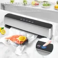 Automatic Vacuum Sealer Machine 125W Hands Free Pressing Vacuum Sealer Machine LED Touch Panel