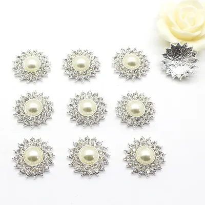 High-end-einfache 10 stück exquisite damen schmuck diy großhandel preis kristall perle hochzeit