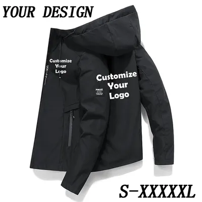 Customized New Fashion Men's Zipper Jacket and Coat Jacket and Outdoor Loading Casual Clothing Street Clothing