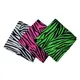 100% baumwolle Zebra Streifen Punk Hip Hop Headwear Kopftuch Bandanas Foulard Halstuch Platz Schal