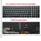 NEUE US laptop tastatur FÜR HP EliteBook 855 G5 850 G5 755 G5 750 G5 mit Maus Punkt Backlit grau